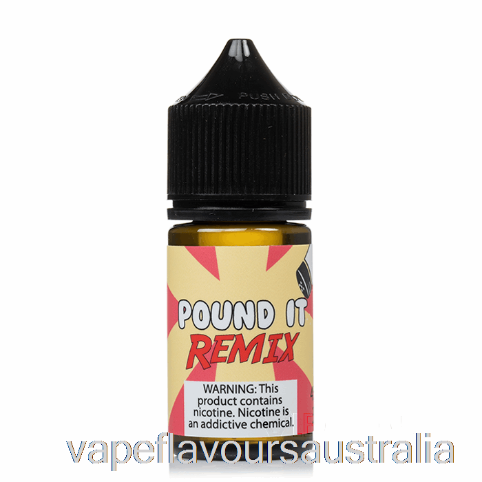 Vape Australia Pound It Remix - Food Fighter Salts - 30mL 25mg
